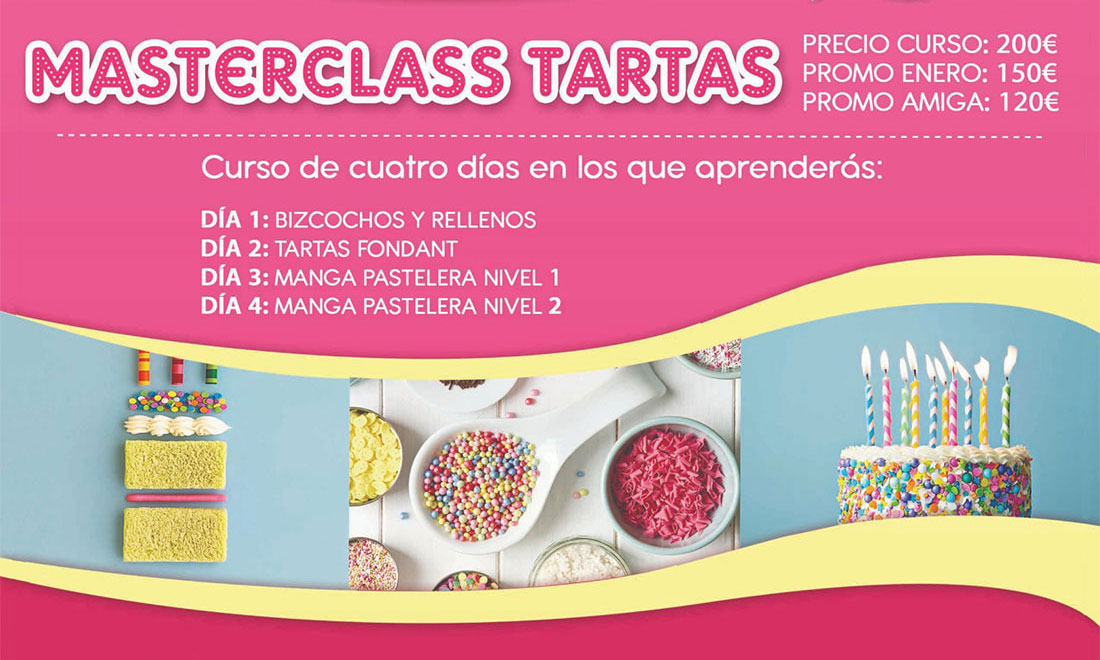 cursos MASTERCLASS TARTAS