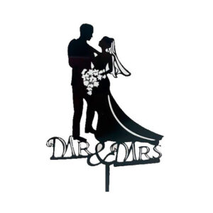 Topper tarta boda - Abrazo