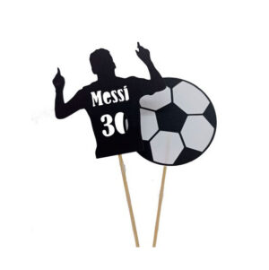 TOPPER JUGADOR MESSI + BALON