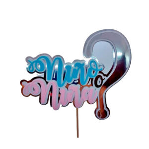 TOPPER NIÑO/NIÑA ? 3 CAPAS