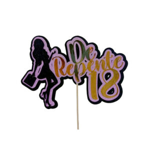 TOPPER DE REPENTE 18. 3 CAPAS