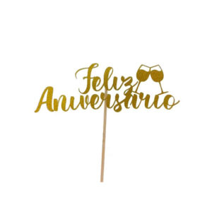 TOPPER FELIZ ANIVERSARIO 1 CAPA