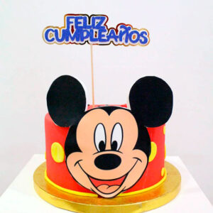 topper Feliz cumpleaños 3 capas