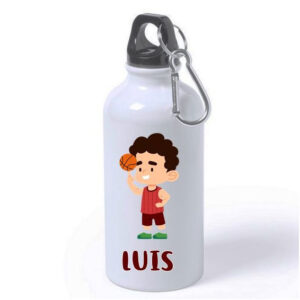 Botella personalizada - aluminio niño baloncesto 400ml