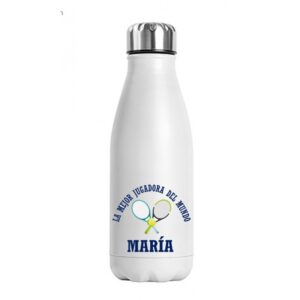 Botella térmica personalizada - Tenis jugador