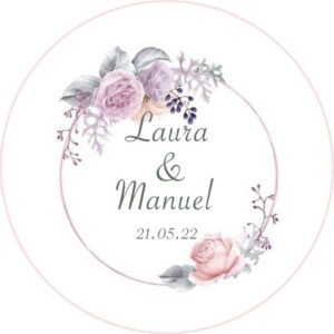 Chapa personalizada - Imán Boda 3