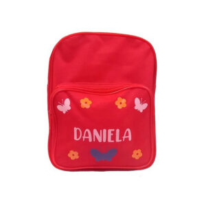 MOCHILA ROJO INFANTIL 26.5X22X8CM