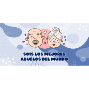 TAZA LOS MEJORES ABUELOS DEL MUNDO