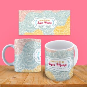 Taza personalizada espigas - Dia de la madre