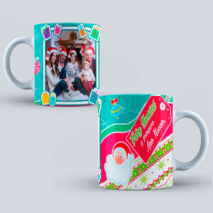 TAZA NAVIDAD 3 PERSONALIZADA