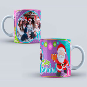 TAZA NAVIDAD 6 PERSONALIZADA