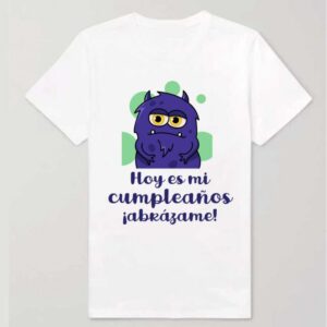 CAMISETA CUMPLEAÑOS ABRAZAME