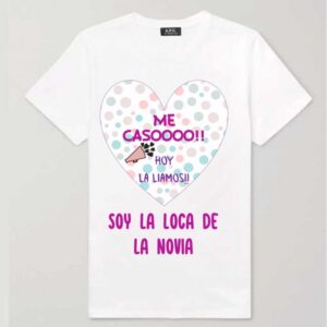CAMISETA DESPEDIDA NOVIA 2
