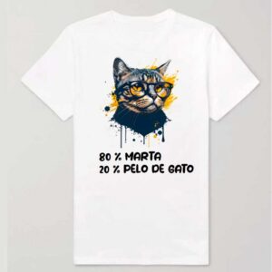 CAMISETA GATO NOMBRE