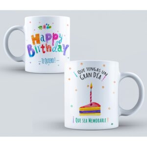 TAZA CUMPLEAÑOS PERSONALIZADA