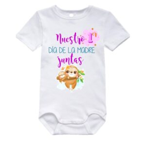 Body bebé personalizado - Día de la madre perezoso