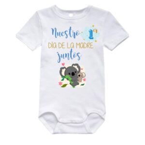 Body bebé personalizado - Día de la madre koala