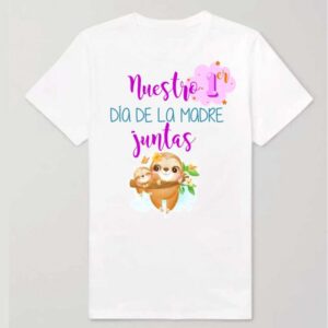 CAMISETA 1ER DIA MADRE DORMILON