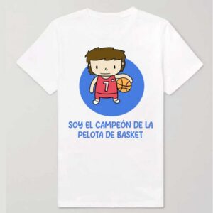 Camiseta personalizada baloncesto - Niño moreno