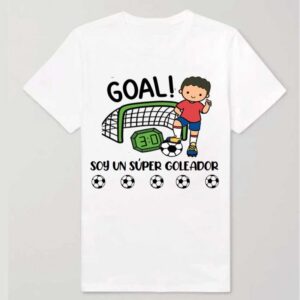 Camiseta personalizada futbol - Goleador moreno