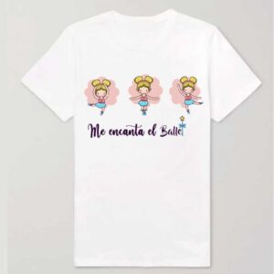 Camiseta personalizada - Me encanta el ballet