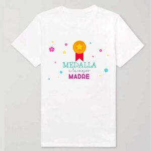 CAMISETA MEDALLA DIA MADRE
