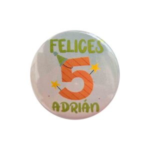 12 CHAPAS 58MM FELICES Nº NOMBRE