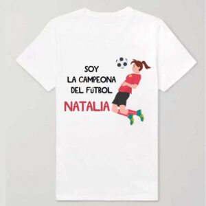 Camiseta personalizada infantil - Fútbol