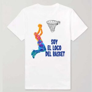 Camiseta personalizada - Loco del basket