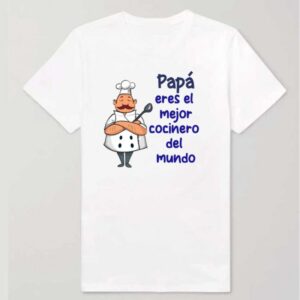 Camiseta personalizada - Papá cocinero