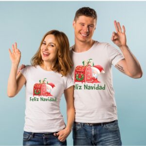 camiseta personalizada camiseta personalizada Camiseta personalizada Navidad - Buzón Papá Noel
