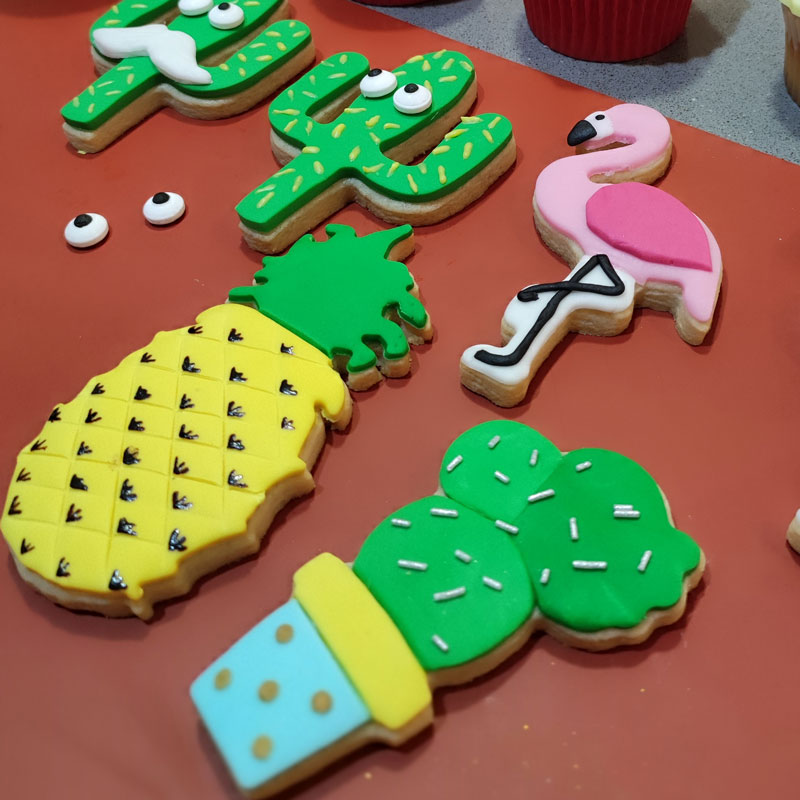 taller infantil galletas con fondant